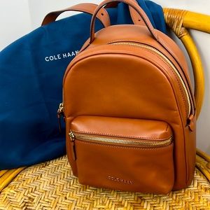 Like New Leather Cole Haan Mini Backpack/Shoulder Bag